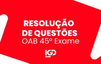 Resolução de Questões - OAB 1ª Fase